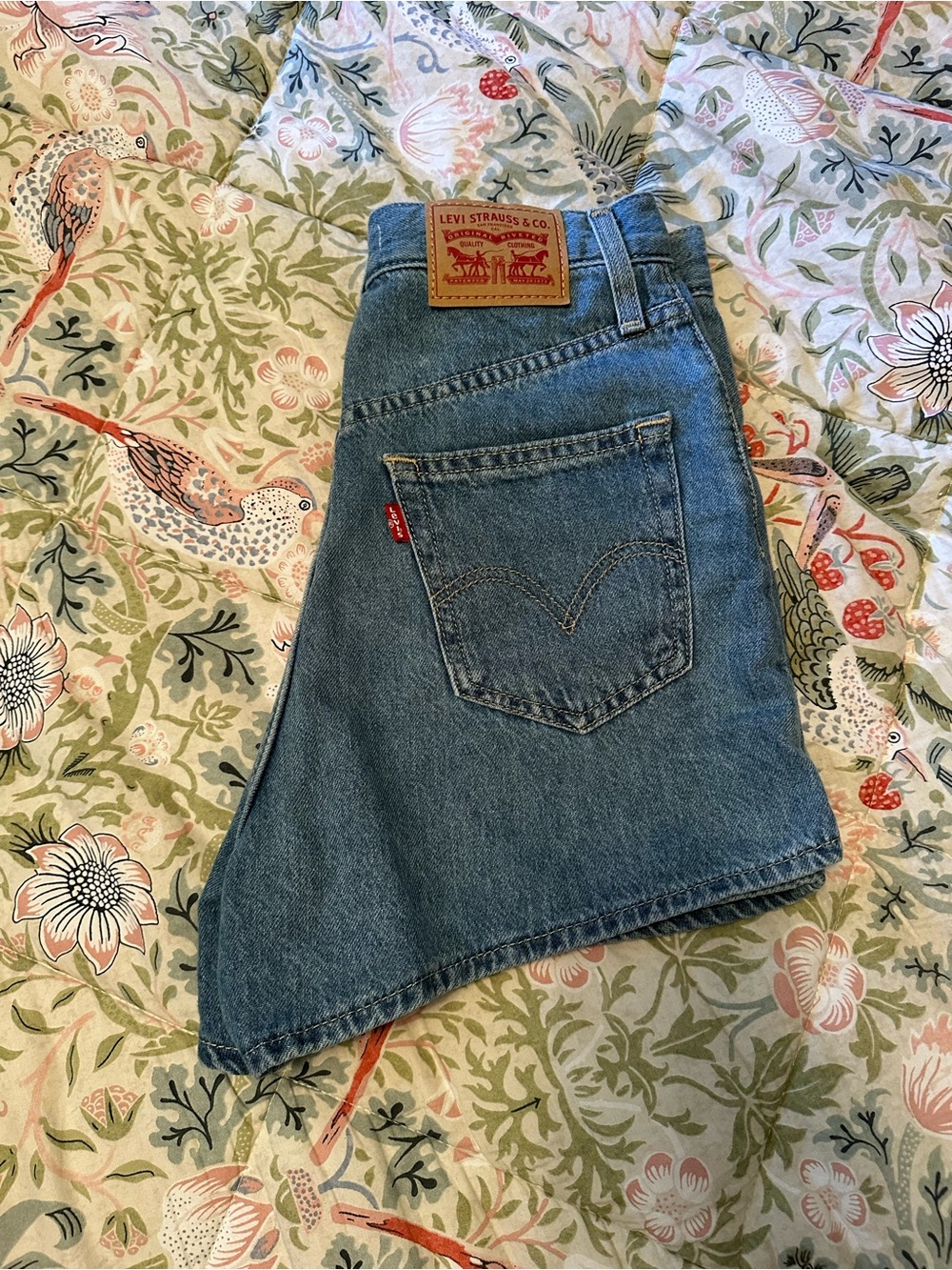 Levi's Medium Blue Women's Denim Shorts